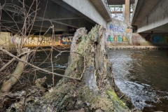 Between the highways