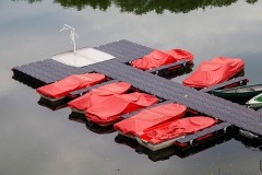 Boats, dam