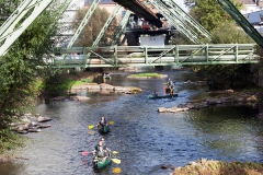 canoeing on the Wupper