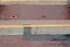 Graphic on the ground