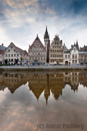 Ghent, Riverfront houses