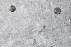 Slates on front of a house